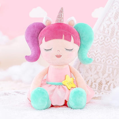 Lazada Unicorn Rag Girl Dolls Baby Gifts Soft Plush Doll 16"