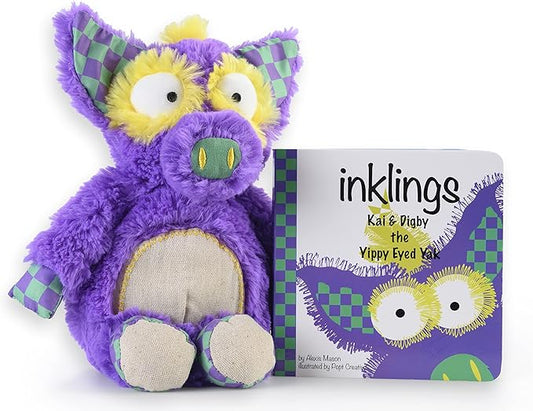 & Toddler Plush Soft Bean Bag Toy with Full Color