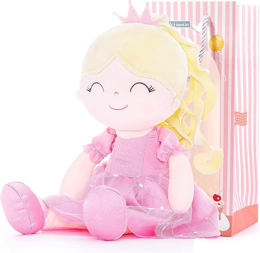 Gloveleya Dolls Princess Girls Toy First Baby Girl Gifts Soft 16"