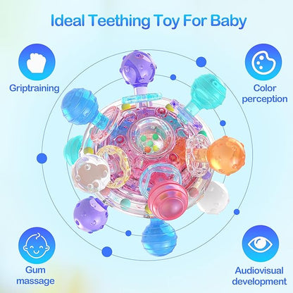 Baby Sensory Teething - Infant Teethers Montessori Toys for 0-6 6-12 Months
