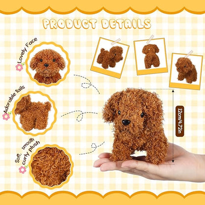 Liliful Puppy Dogs Stuffed Animals Bulk Assorted Mini Dog Doll 50 Pcs