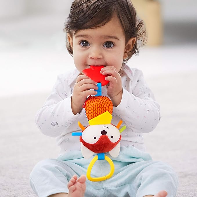 Skip Hop Bandana Buddies Baby Activity Chime & Teether Stroller