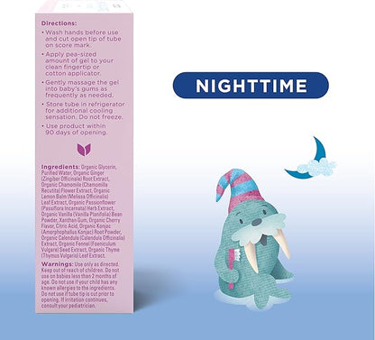 Hyland's Baby - Organic Night Oral Soothing Gel, with Chamomile 2 Months 0.53 Ounce
