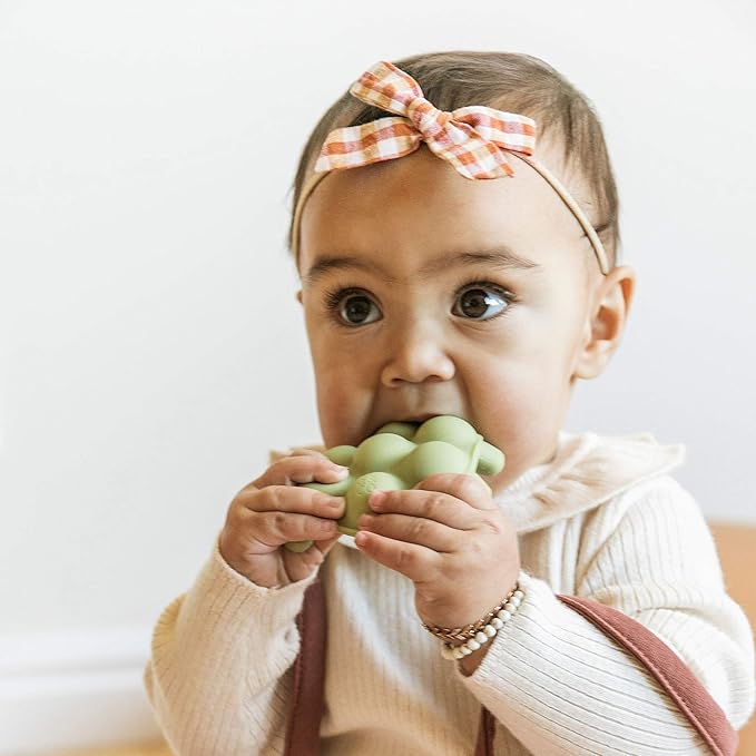 Doddle & Co. The Chew Slow Poke Turtle Teether with Poppable Bubbles | Toddler Teething Fidget Toy for Baby 1