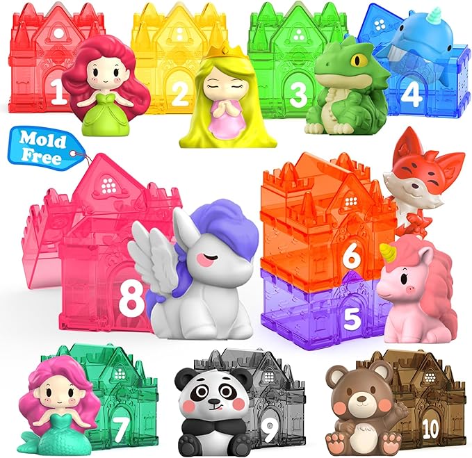 Oriate Sensory Learning Toys for Toddler Age 1,2 3, 20Pcs 12m+ Farm
