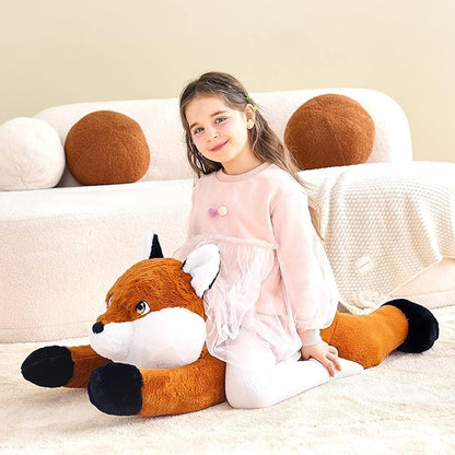 IKASA Giant Fox Stuffed Animal Plush Toy, 30" Large Fox