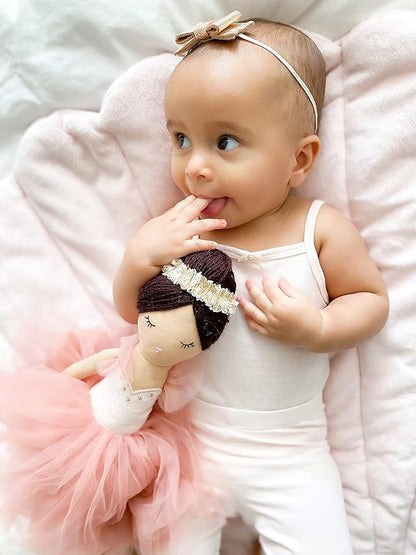 MON AMI Juliet The Prima Ballerina Stuffed Doll - 22”, Plush Ballerina Doll for Girls