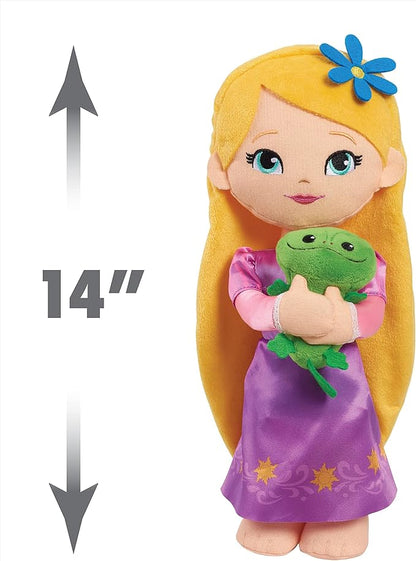 Disney Princess Lil' Friends Rapunzel & Pascal 14-inch Plushie Doll 3 Up