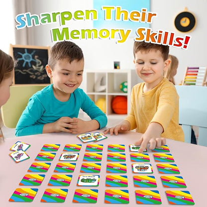 Match Game,Memory Game 48 Pcs 3 4 5 6,Flash
