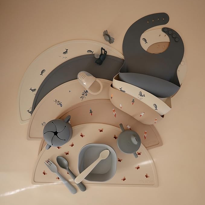 mushie Silicone Baby Fresh Fruit & Food Feeder Pacifier | 6 Months+