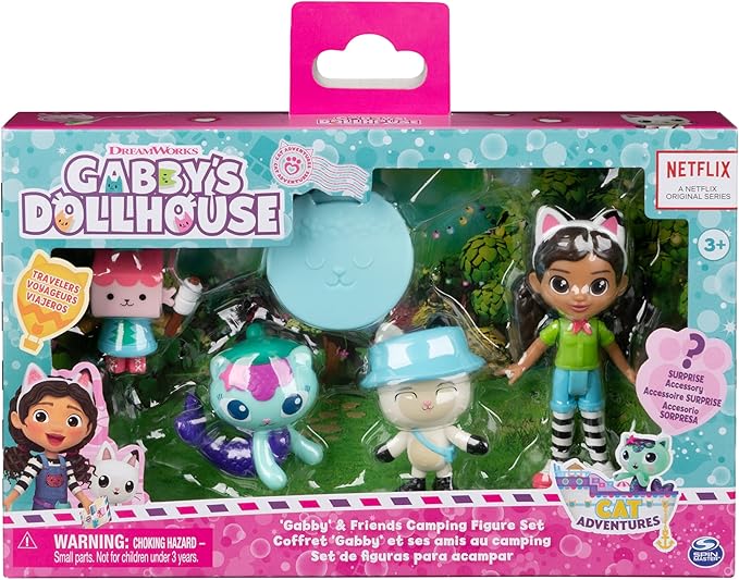 Gabby's Dollhouse, Campfire Gift Pack with Gabby Girl 3+
