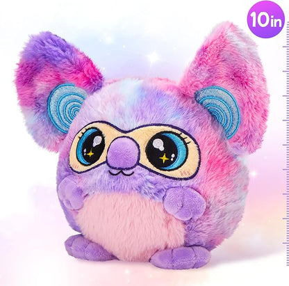 Houwsbaby Magical Koala Stuffed Animal,Purple Koala Plush Toy Toy,Soft,Cuddly,10''