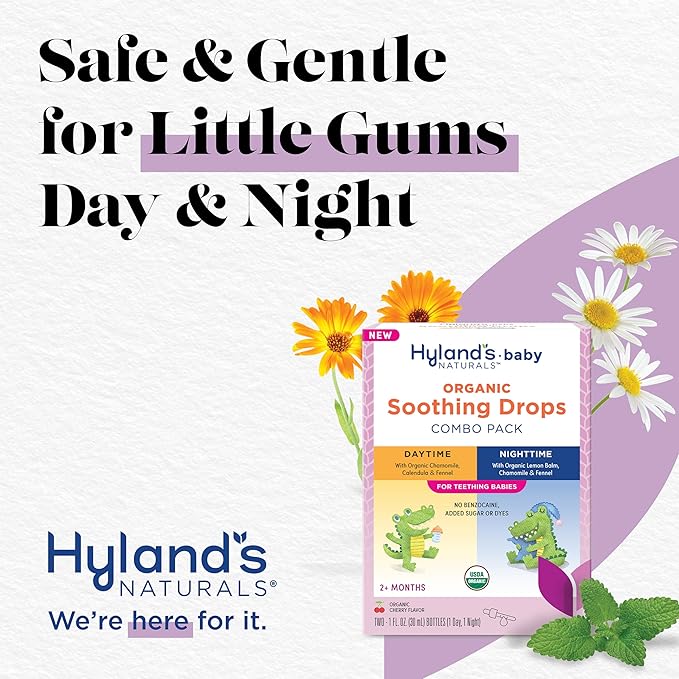 Hyland's Baby - Organic Daytime & Nighttime Soothing Drops Combo 2 oz.