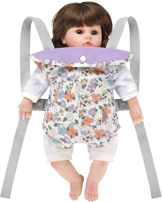 GAGAKU Baby Doll Carrier Stuffed Animal Carrier for Girls Doll 12 to 24 inch