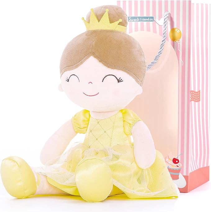 Gloveleya Dolls Princess Girls Toy First Baby Girl Gifts Soft 16" with