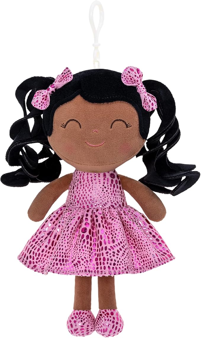 Gloveleya Doll Baby Dolls Soft Rag Doll Baby Girl Gifts 3PC(4)