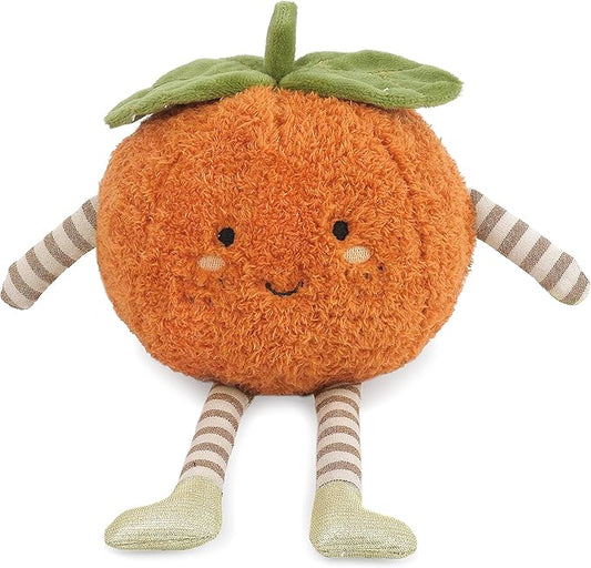 MON AMI Premium Clementine Soft Stuffed Plush Toy – 10”, Whimsical & Adorable Face - Handcrafted Squishable Fruit Doll