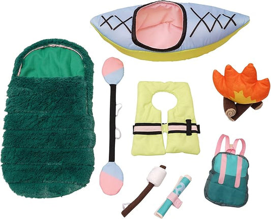 Manhattan Toy Stella Collection Happy Camper 8 Piece Baby Doll 12" and 15" Stella