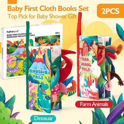 Baby Books 0-6 Months - 2PCS 0-6 Months 0-6-12 Months,