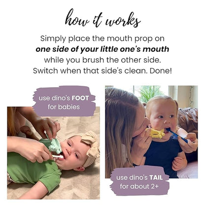 Brushing Buddy - 2-in-1 Silicone Teether and Brushing-Time Mouth Prop