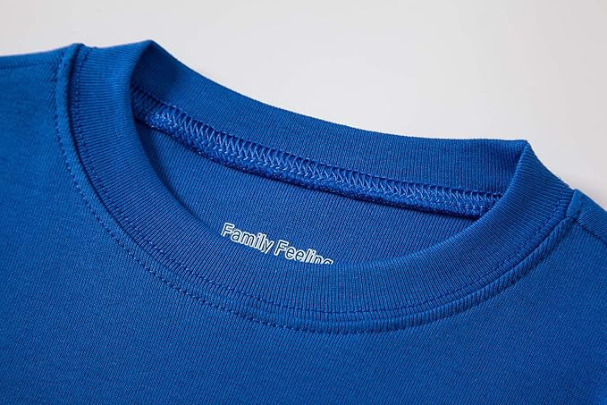 Family Feeling Little Big Boy Pajamas Sets 100% Cotton Pjs