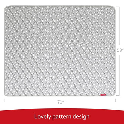 Premium Foam Baby Play Mat 71''x59'', One-Piece Crawling Mat Non Slip Cushioned Baby Mats for Playing 71x59 Inches