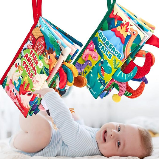 Baby Books 0-6 Months - 2PCS 0-6 Months 0-6-12 Months,