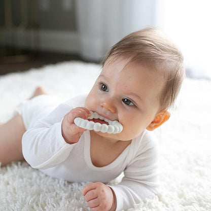 Dr. Brown's Flexees Beaded Teether Rings, 100% Silicone 3 Pack, 3m+