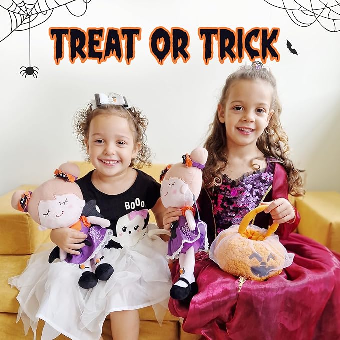 OUOZZZ Halloween Soft Baby Doll - Baby Girl Gifts Plush 1 Year 15"