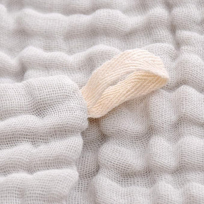 MUKIN Baby Washcloths - Natural Cotton Baby Wipes 10 Pack 12x12 inches