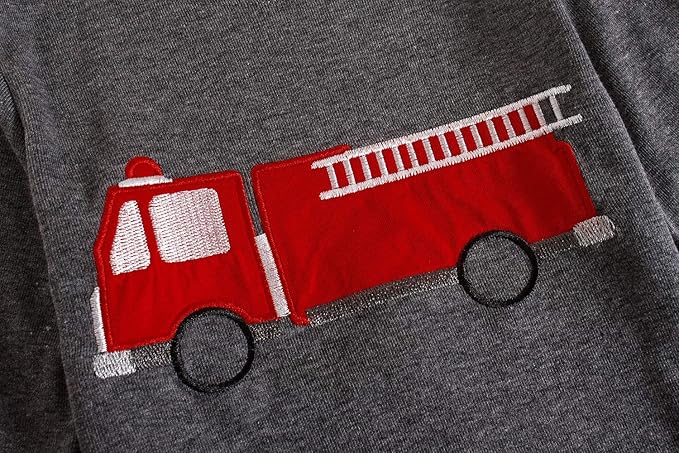 Family Feeling Little Big Boy Pajamas Sets 100% Cotton Pjs