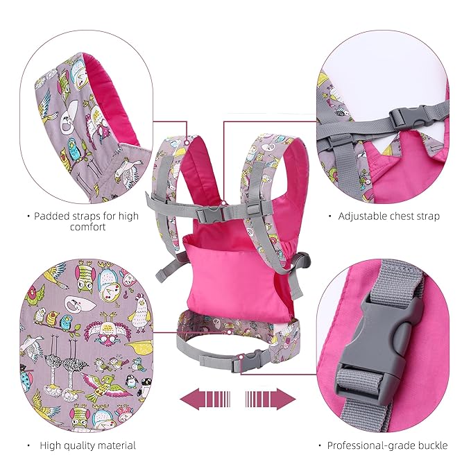 Baby Doll Carrier Front and Back Baby Doll Accessories Backpack