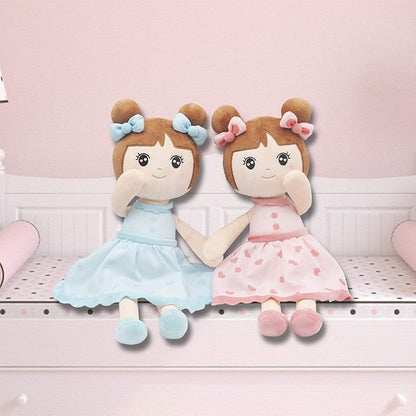 Maxshop 17'' Plush Dolls Baby Girl Toy Gifts Stuffed Doll