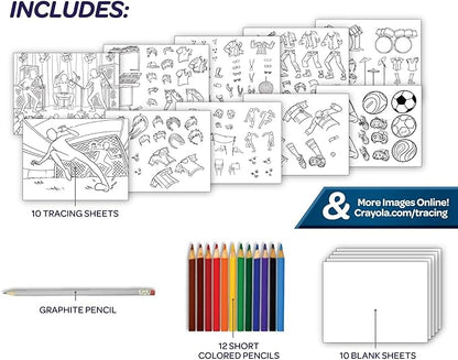 Crayola Light Up Tracing Pad - Blue, Tracing Light Box for Kids, Drawing Pad, Toys for Kids, Gift for Boys & Girls, Ages 6, 7, 8