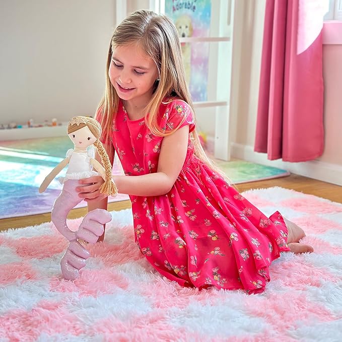 Plush Mermaid - Soft Mermaid Doll