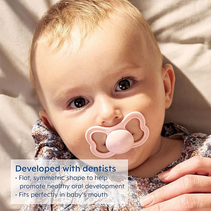 MAM Air Night Pacifiers (1 Sterilizing Pacifier Case), MAM Sensitive Skin Pacifier 6+ Months 6-16 - 2 Ct 1)