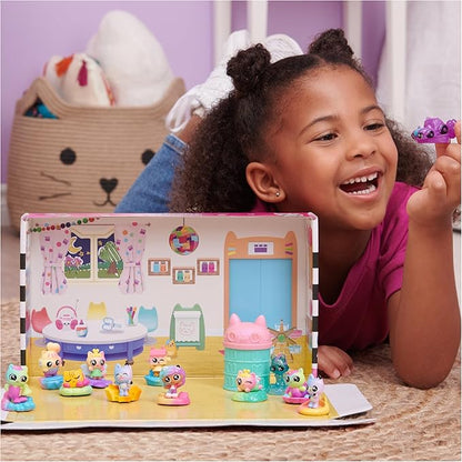 Gabby’s Dollhouse, Meow-mazing Mini Figures 12-Pack (Amazon Exclusive) Rainbow -Themed 3 and