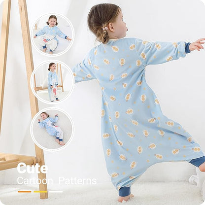 Baby Sleeping Sack Sleeveless, Toddler Sleeping Bag with Legs