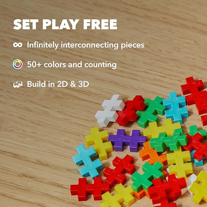 PLUS PLUS - Learn to Build Vehicles, 360 Pieces - Construction Building Stem / Steam Toy, Interlocking Mini Puzzle Blocks for Kids