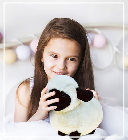 DolliBu Valais Blacknose Sheep Super Soft Stuffed Animal, Cute Realistic Stuffed Animals for Girls. Boys and Adults Animal Gifts 8.5 Inch