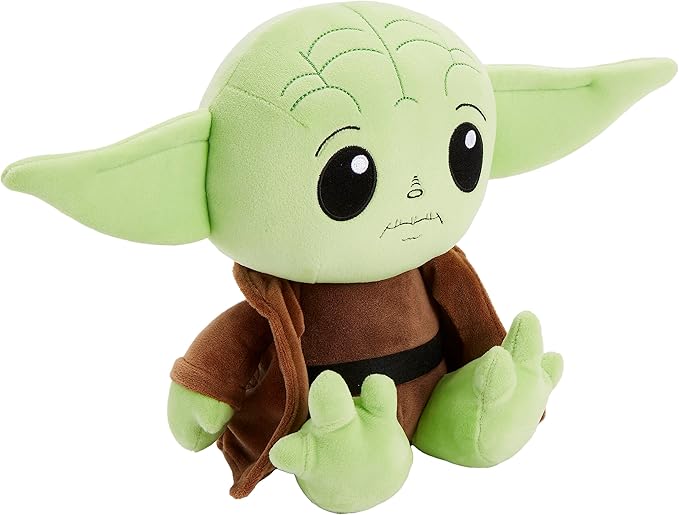 Star Wars Return of the Jedi Plush Toy, Snug Club Yoda Soft Character Doll 40th Anniversary, 7-Inch
