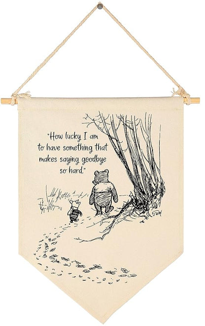 Winie Nursery Flag the Pooh,Nursery Wall Decor
