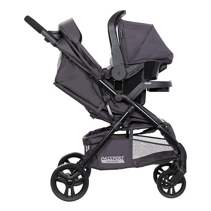 Baby Trend Passport Carriage Travel System, Silver Sky