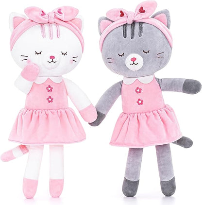 Lazada Stuffed Cat Dolls Animal Kitty Plush Toy Baby Girl 16"