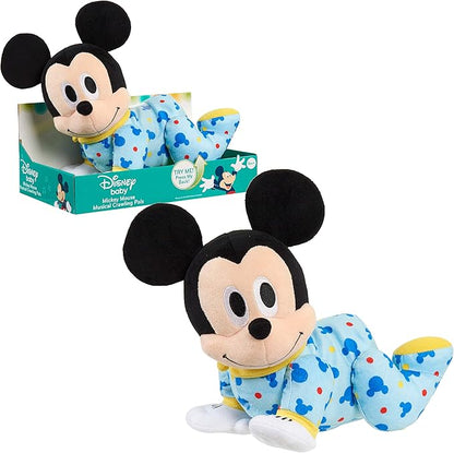 Disney Baby Musical Crawling Pals Plush, Mickey