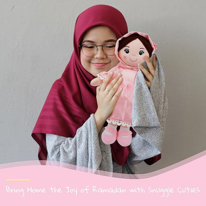 June Garden 14" Snuggle Cuties Aisha - Muslim Hijab Doll