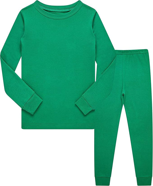 Family Feeling Little Big Boy Pajamas Sets 100% Cotton Pjs