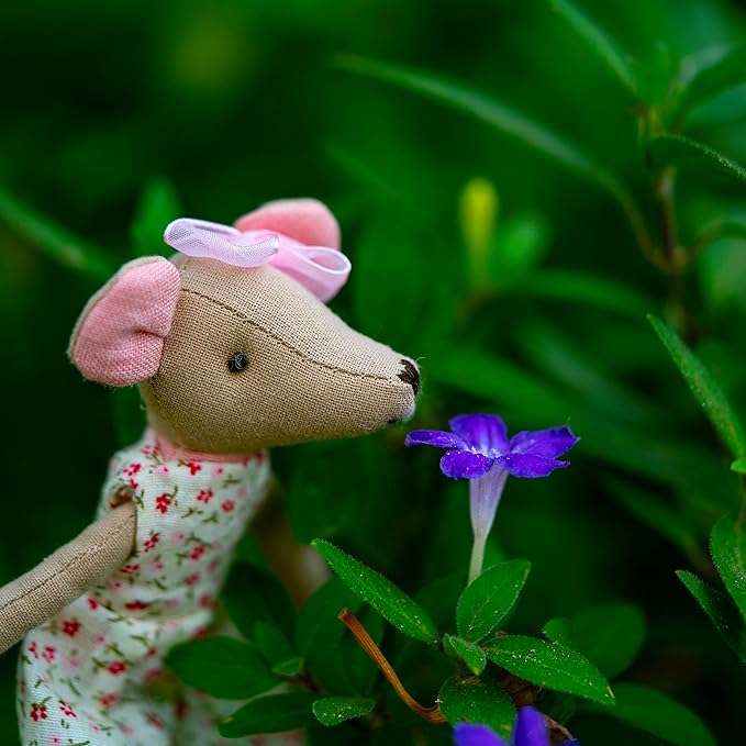 LEVLOVS Ballerina Unicorn Doll Mouse in a Matchbox and Friends