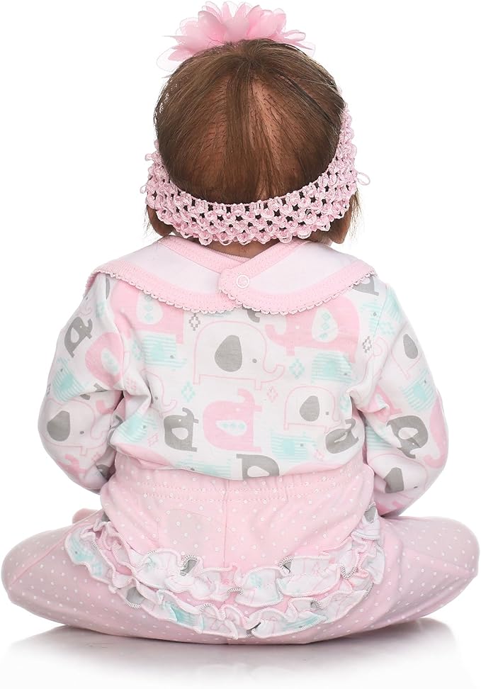 Reborn Baby Dolls Girl Clothes 22 Inch for 20-23 inch 55 cm