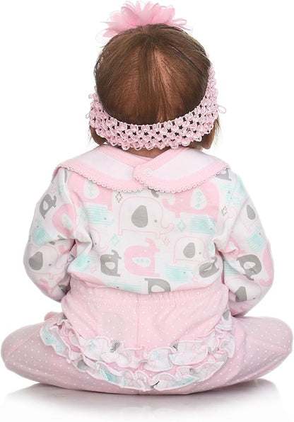 Reborn Baby Dolls Girl Clothes 22 Inch for 20-23 inch 55 cm